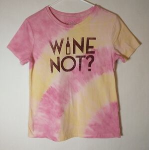 Handmade tie dye women's cold crush shirt size medium